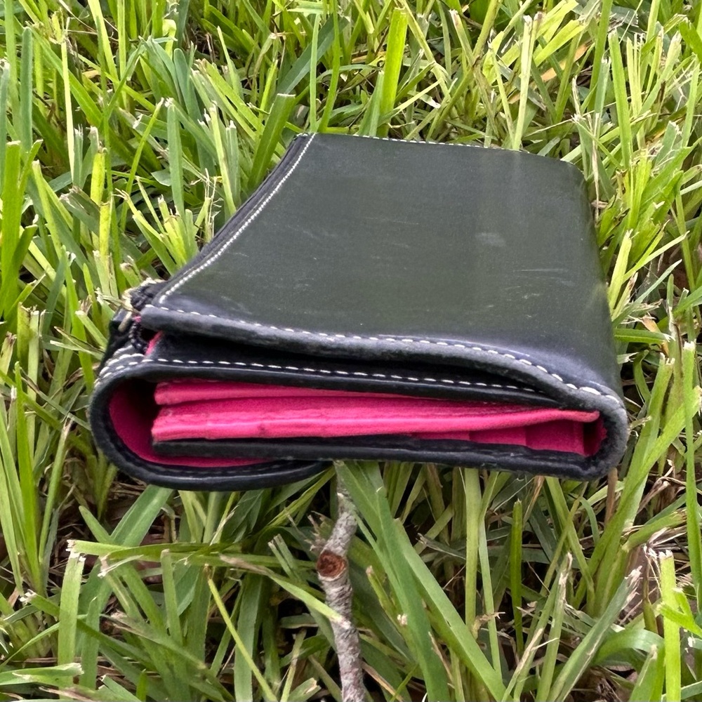 Coach Black Leather Clutch - Picture 4 of 7